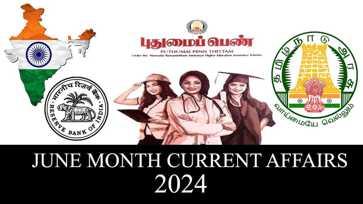 TNPSC Current Affairs-June 2024